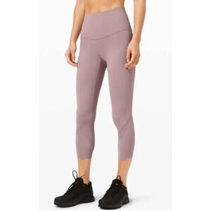 Lululemon Wunder Under Scalloped Hem High-Rise Fold-over Legging 6 Gym Sporty